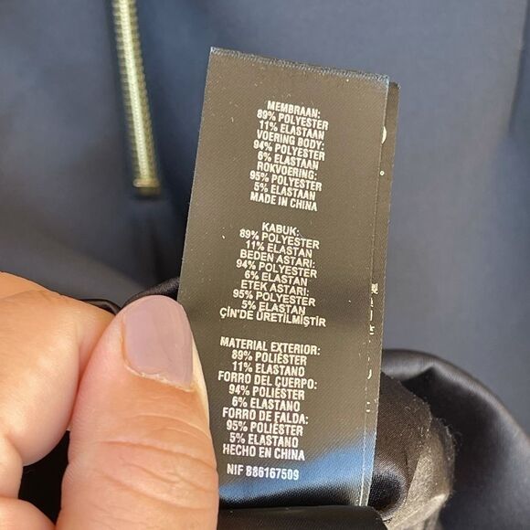 Ted Baker Black Tailored Stretch Shift Dress 2 - Picture 8 of 12